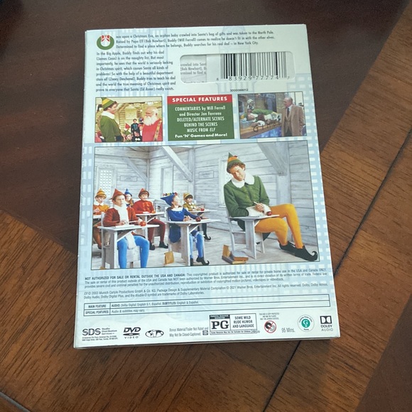 Elf Christmas DVD featuring Will Ferrell - Picture 2 of 5